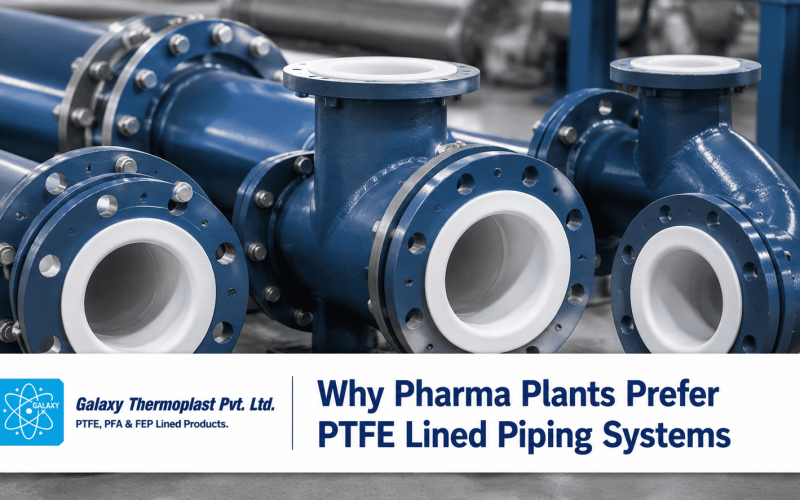 Why Pharma Plants Prefer PTFE Lined Piping Systems