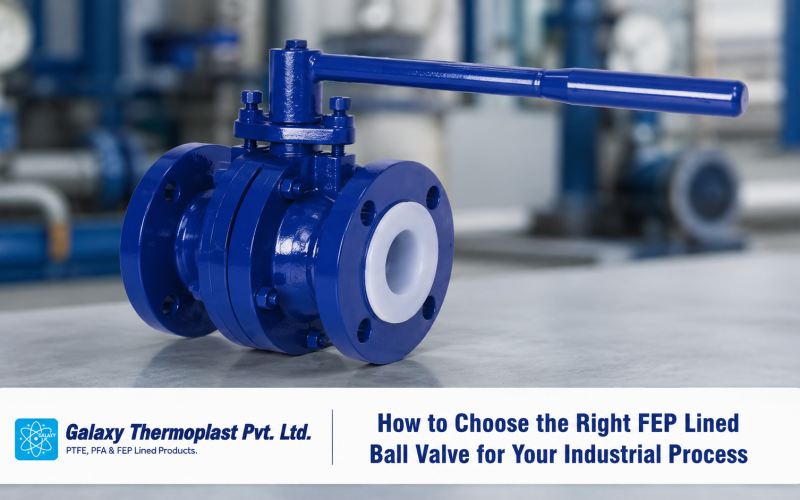 How to Choose the Right FEP Lined Ball Valve for Your Industrial Process
