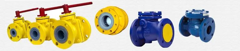 PTFE / FEP / PFA Lined Ball Valve Suppliers