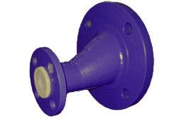 MS PFA Lined Eccentric Reducer