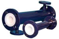 MS FEP Lined Pipes