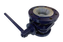 MS PFA Lined Ball Check Valve